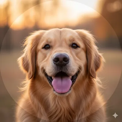 Happy dog